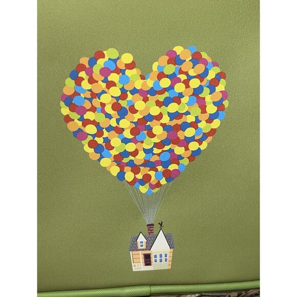 Loungefly Disney Pixar Up Carl & Ellie Mailbox Mini Backpack Wallet - Picture 5 of 11